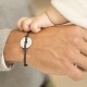 Duo de bracelets personnalisés papa-enfant Vente Chaleur