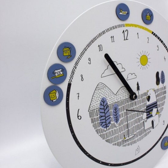 Horloge Montessori 32 aimants √ Promotions